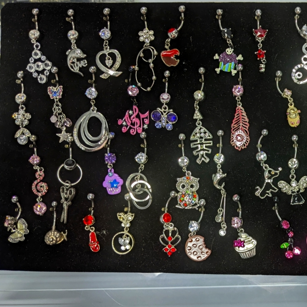90s 2000s Belly Button Rings